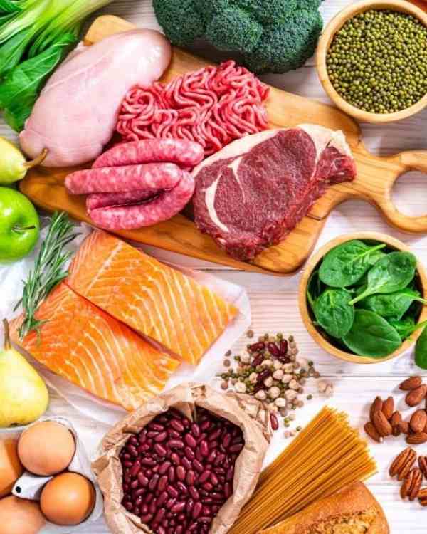مواد غذایی حاوی پروتئین